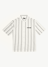 AFENDS Mens Fineline - Short Sleeve Shirt - Limestone - Afends mens fineline   short sleeve shirt   limestone