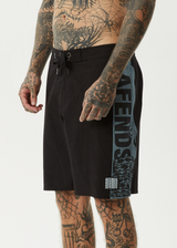 AFENDS Mens Tread - Surf Related Boardshort 20