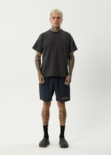 AFENDS Mens Nuts N Bolts - Baywatch Swim Short 18