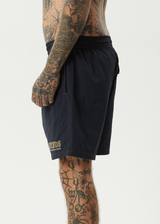 AFENDS Mens Nuts N Bolts - Baywatch Swim Short 18