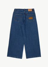 AFENDS Mens Fast Forward - Denim Ultra Baggy Jean - Authentic Blue - Afends mens fast forward   denim ultra baggy jean   authentic blue