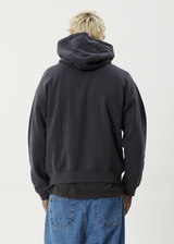 AFENDS Mens Ember - Hoodie - Charcoal - Afends mens ember   hoodie   charcoal