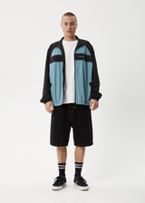 AFENDS Mens Spicy - Sports Spray Jacket - Ocean Spray - Afends mens spicy   sports spray jacket   ocean spray