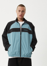 AFENDS Mens Spicy - Sports Spray Jacket - Ocean Spray - Afends mens spicy   sports spray jacket   ocean spray