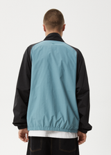 AFENDS Mens Spicy - Sports Spray Jacket - Ocean Spray - Afends mens spicy   sports spray jacket   ocean spray