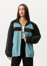 AFENDS Mens Spicy - Sports Spray Jacket - Ocean Spray - Afends mens spicy   sports spray jacket   ocean spray