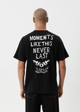 AFENDS Mens Moments - Boxy Tee - Black - Afends mens moments   boxy tee   black