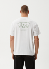 AFENDS Mens Surf Related - Boxy Tee - White - Afends mens surf related   boxy tee   white