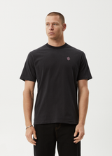 AFENDS Mens Kaleidodope - Retro Tee - Stone Black - Afends mens kaleidodope   retro tee   stone black