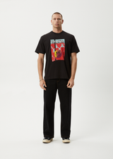 AFENDS Mens Dime Bag - Retro Tee - Black - Afends mens dime bag   retro tee   black