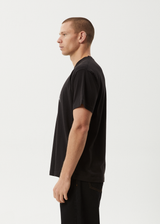 AFENDS Mens Mental - Boxy Tee - Black - Afends mens mental   boxy tee   black