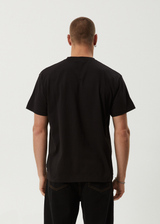 AFENDS Mens Mental - Boxy Tee - Black - Afends mens mental   boxy tee   black