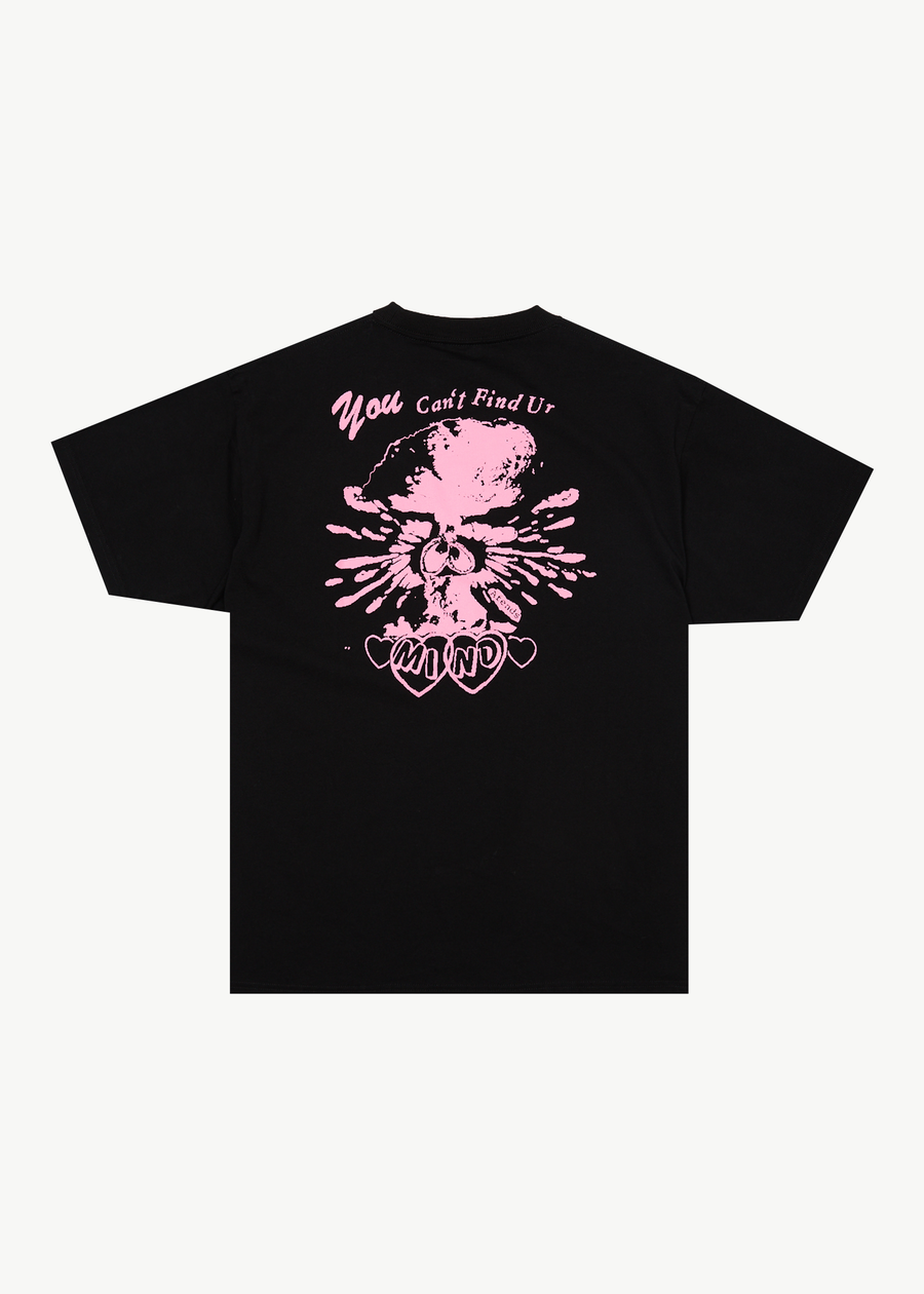 AFENDS Mens Mind Blow - Boxy Tee - Black