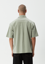 AFENDS Mens Candy - Short Sleeve Shirt - Oil Green - Afends mens candy   short sleeve shirt   oil green