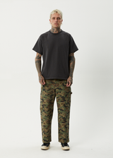 AFENDS Mens Hidden Richmond - Denim Workwear Pant - Hidden - Afends mens hidden richmond   denim workwear pant   hidden