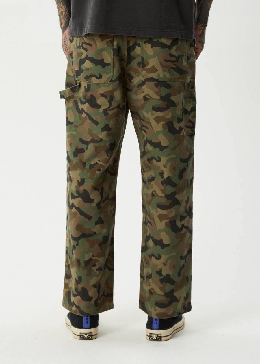 AFENDS Mens Hidden Richmond - Denim Workwear Pant - Hidden