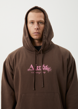 AFENDS Mens Mace - Hoodie - Coffee - Afends mens mace   hoodie   coffee