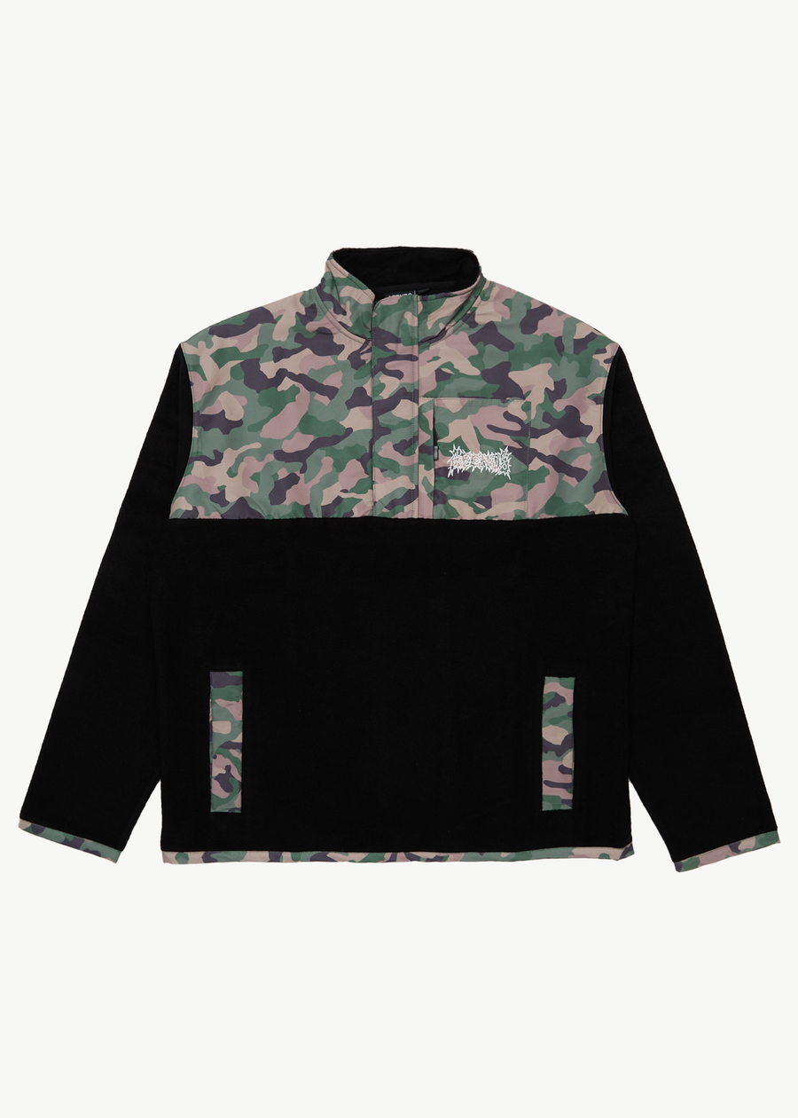 AFENDS Mens Hidden - Fleece Pullover - Hidden