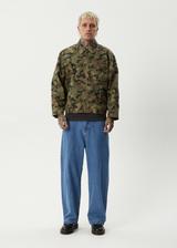 AFENDS Mens Hidden Oracle - Workwear Jacket - Hidden - Afends mens hidden oracle   workwear jacket   hidden