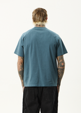 AFENDS Mens Bats - Raglan Boxy Tee - Fuel - Afends mens bats   raglan boxy tee   fuel