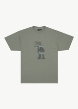 AFENDS Mens Hitching - Boxy Tee - Washed Sycamore - Afends mens hitching   boxy tee   washed sycamore