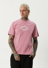 AFENDS Mens My Tribe - Heavyweight Retro Tee - Washed Marrakesh - Afends mens my tribe   heavyweight retro tee   washed marrakesh