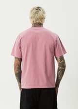 AFENDS Mens My Tribe - Heavyweight Retro Tee - Washed Marrakesh - Afends mens my tribe   heavyweight retro tee   washed marrakesh