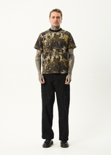 AFENDS Mens Find Me - Boxy Tee - Find Me - Afends mens find me   boxy tee   find me