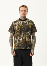 AFENDS Mens Find Me - Boxy Tee - Find Me - Afends mens find me   boxy tee   find me