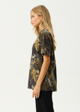 AFENDS Mens Find Me - Boxy Tee - Find Me - Afends mens find me   boxy tee   find me