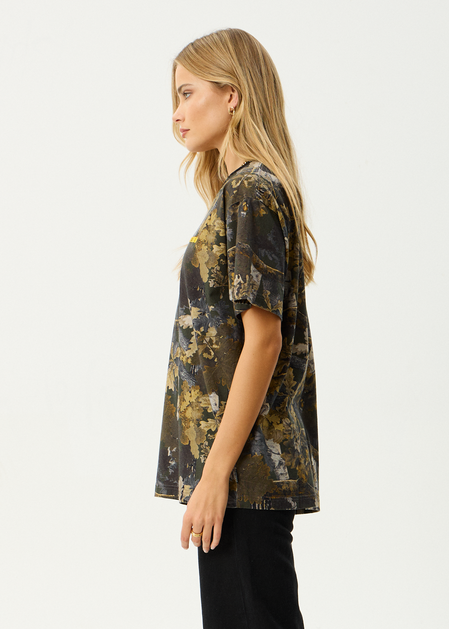 AFENDS Mens Find Me - Boxy Tee - Find Me