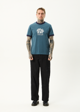 AFENDS Mens Witchcraft - Ringer Tee - Fuel - Afends mens witchcraft   ringer tee   fuel