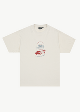 AFENDS Mens Trayback - Boxy Tee - Moonbeam - Afends mens trayback   boxy tee   moonbeam