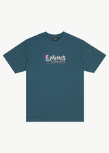 AFENDS Mens Huffenpuff - Retro Tee - Fuel - Afends mens huffenpuff   retro tee   fuel