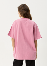 AFENDS Mens Heavy Petal - Heavyweight Boxy Tee - Washed Marrakesh - Afends mens heavy petal   heavyweight boxy tee   washed marrakesh