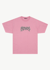 AFENDS Mens Heavy Petal - Heavyweight Boxy Tee - Washed Marrakesh - Afends mens heavy petal   heavyweight boxy tee   washed marrakesh