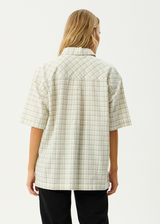 AFENDS Mens Legacy - Short Sleeve Shirt - Boa Check - Afends mens legacy   short sleeve shirt   boa check