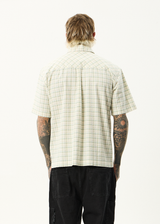 AFENDS Mens Legacy - Short Sleeve Shirt - Boa Check - Afends mens legacy   short sleeve shirt   boa check