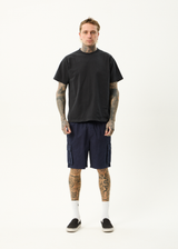 AFENDS Mens Overdie - Oversized Cargo Short 20
