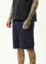 AFENDS Mens Overdie - Oversized Cargo Short 20