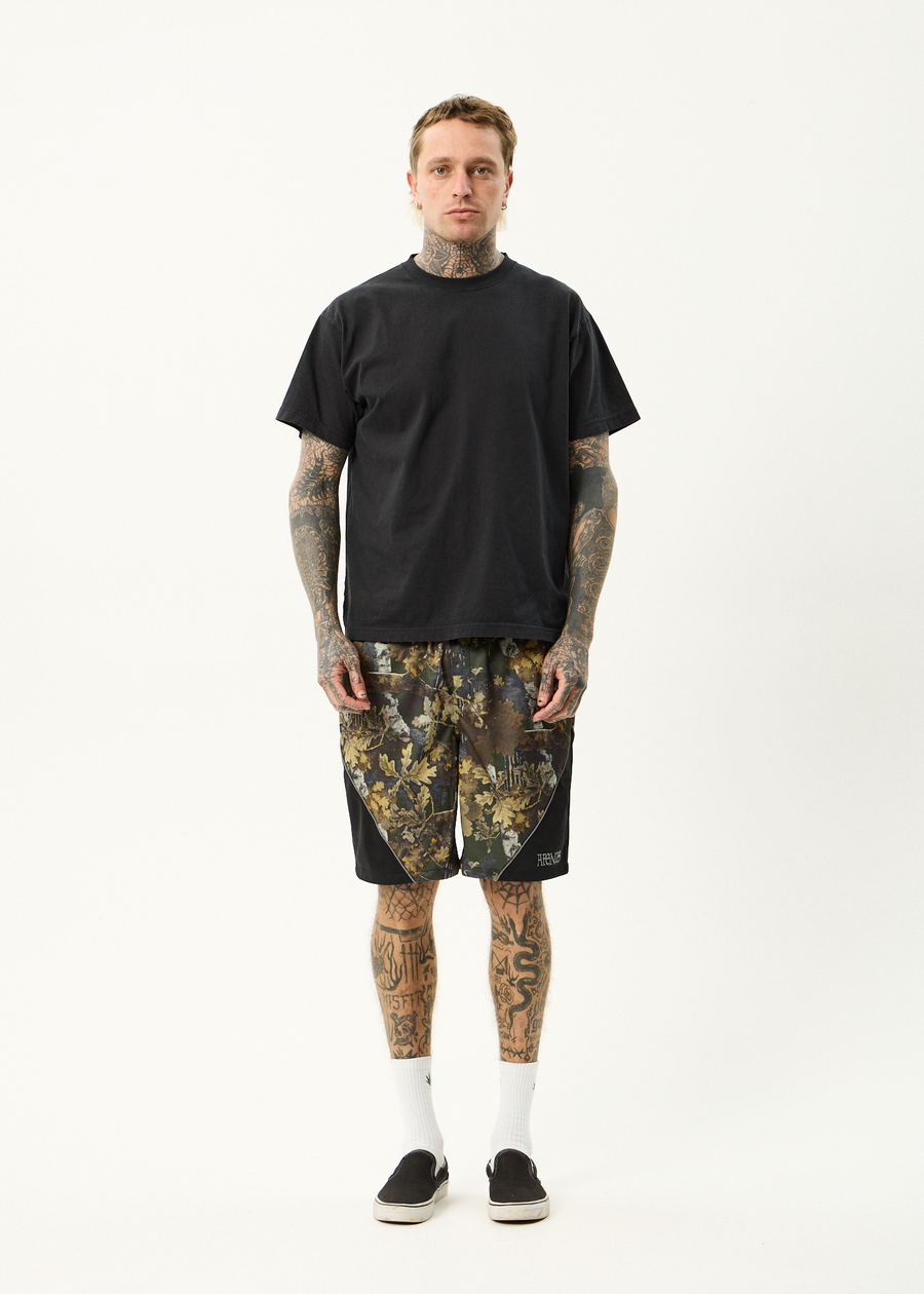 AFENDS Mens Find Me - Panelled Short 20" - Find Me