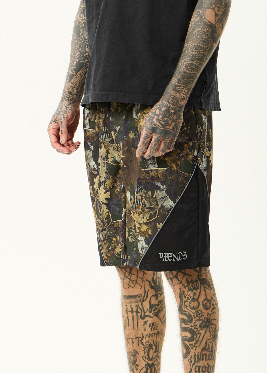 AFENDS Mens Find Me - Panelled Short 20" - Find Me