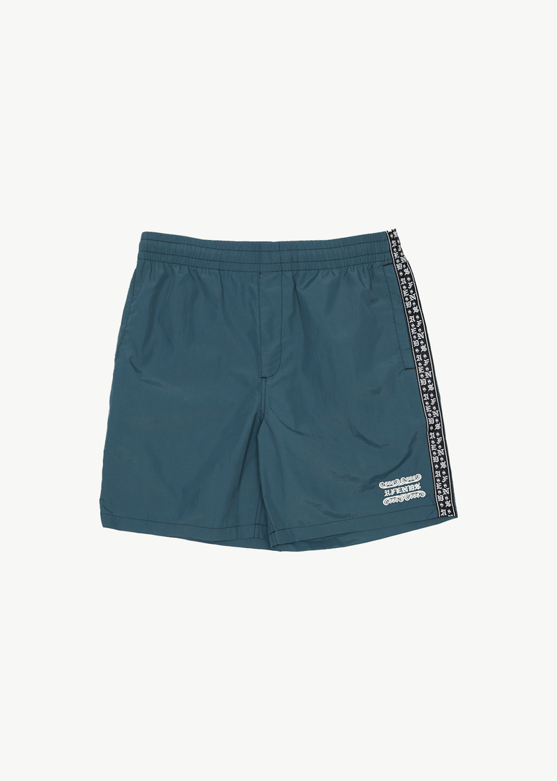 AFENDS Mens Sixsixsix - Baywatch Swim Short 18