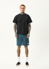 AFENDS Mens Sixsixsix - Baywatch Swim Short 18
