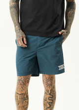 AFENDS Mens Sixsixsix - Baywatch Swim Short 18