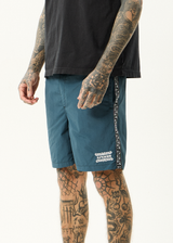 AFENDS Mens Sixsixsix - Baywatch Swim Short 18