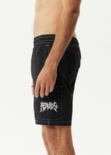 AFENDS Mens Heavy Petal - Cargo Baywatch Swim Short 18