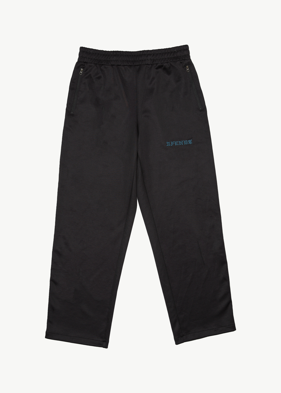 AFENDS Mens Spinal - Track Pant - Black