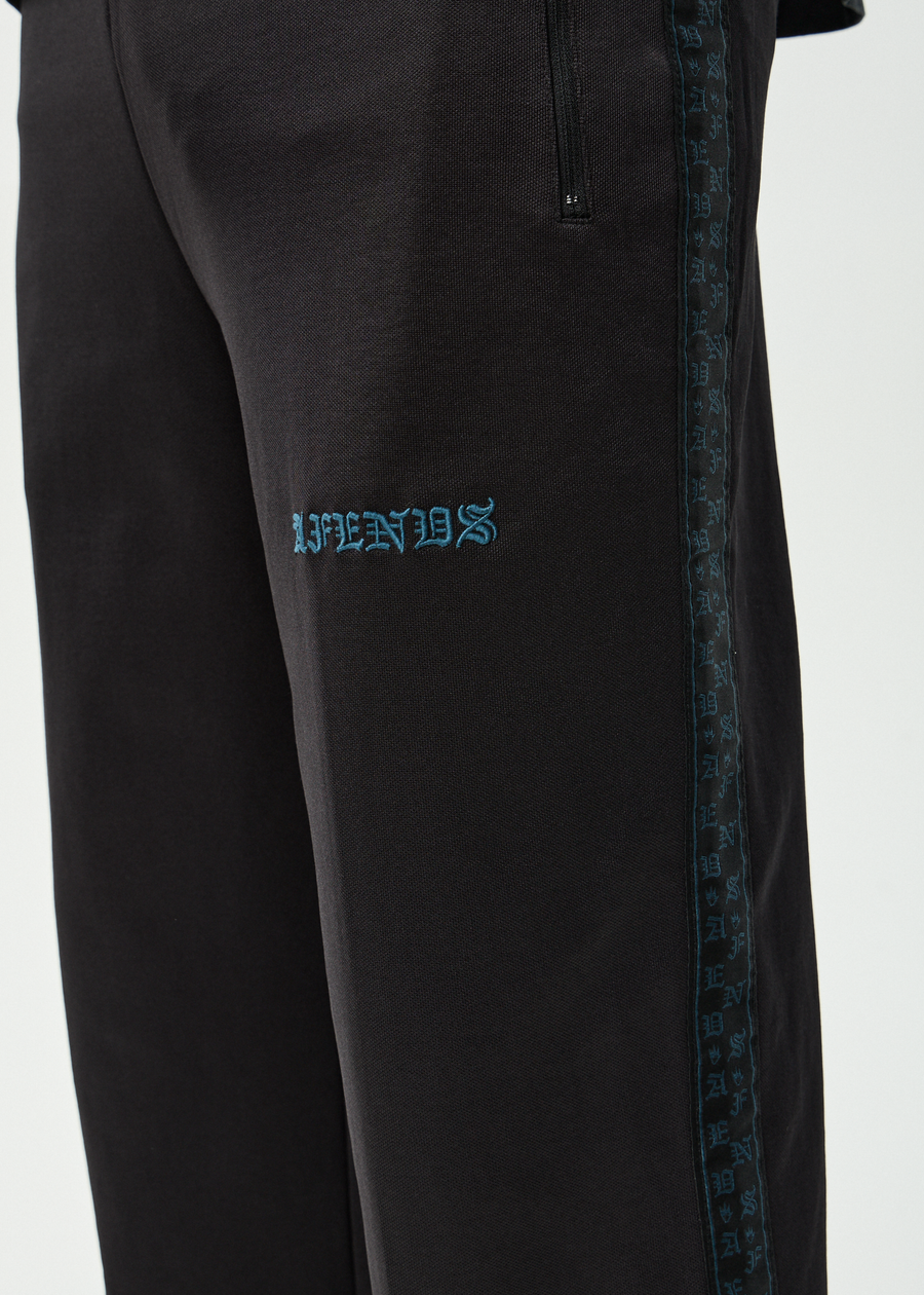 AFENDS Mens Spinal - Track Pant - Black