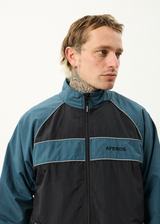AFENDS Mens Spicy - Sports Spray Jacket - Black - Afends mens spicy   sports spray jacket   black